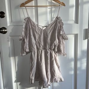 Wishlist Apparel Off the Shoulder Romper